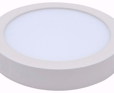 Panel Plafon Led Redondo 12w Blanco Calido Clase A